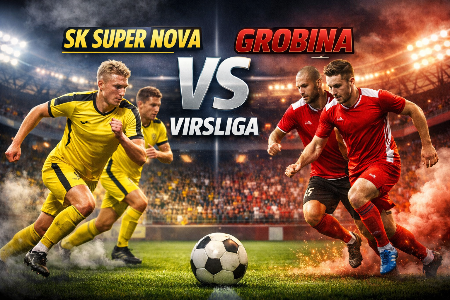 Virsliga menghadirkan duel SK Super Nova vs Grobina yang sayang untuk dilewatkan di Jalalive